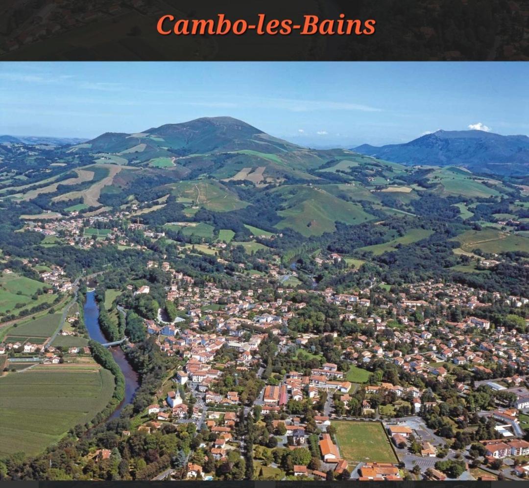 Superbe Appart Avec Jardin Et Piscine Cambo-les-Bains Buitenkant foto